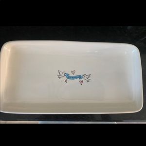 Rae Dunn wedding platter